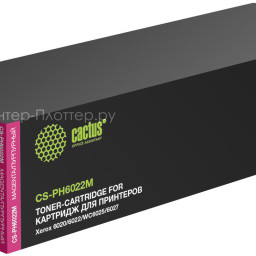 Картридж лазерный Cactus CS-PH6022M 106R02761 пурпурный (1000 стр.) для Xerox Phaser 6020/6022/WC6025/6027