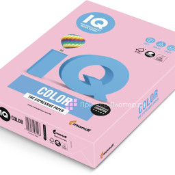 Бумага Mondi IQ Color Pale OPI74, матовая, A4 (210 x 297 мм), 80 г/кв.м, розовый фламинго (500 листов)