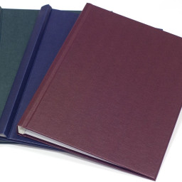 Обложки OPUS C-Bind Classic A, A4, 10 мм, твердые, синие, 10 шт.