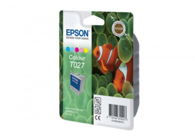 Картридж Epson T027 (colour)