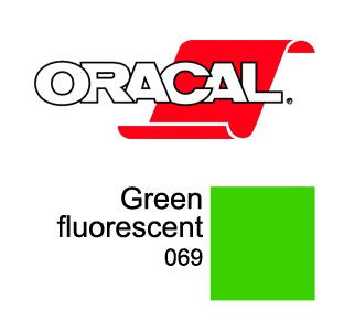Пленка Oracal 6510 F069 (зеленый), 110мкм, 1000мм (1 п.м.)