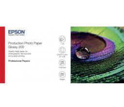 Бумага с покрытием Epson Production Photo Paper Glossy 200, глянцевая, 200 г/кв.м, 610 мм, 30 м