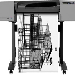 Струйный плоттер HP DesignJet 500 Mono 24 (PP035939)