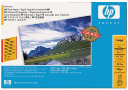 Бумага HP Advanced Glossy Photo Paper, глянцевая, A3+ (330 x 483 мм), 250 г/кв.м (25 листов)