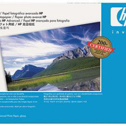 Бумага HP Advanced Glossy Photo Paper, глянцевая, A3+ (330 x 483 мм), 250 г/кв.м (25 листов)