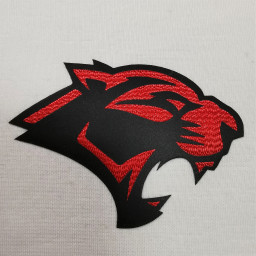 Термопленка WITPAC NOVA-PATCH TWILL 8708, красная, 500 мм x 10 м