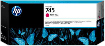 Картридж HP 745 (magenta), 300 мл