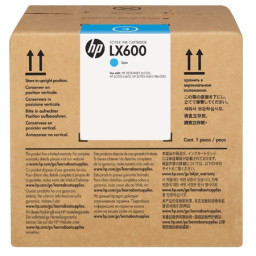 Чернила HP LX600 Latex Scitex Ink Cartridge (Cyan), 3 л