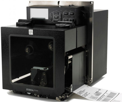 Термотрансферный принтер Zebra ZE500 4, RH, 203 DPI, EU/UK Cords, RS232, LPT, USB, Ethernet, ZPL II