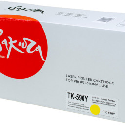 Тонер-картридж SAKURA TK590Y для Kyocera Mita FS-C2026/FS-C2126MFP (yellow), 5000 стр. (PP052413)