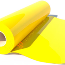 Термопленка Poli-Flex Premium 440, неоновая желтая, 500 мм x 25 м