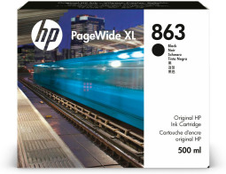 Картридж HP 863 Ink Cartridge (black), 500 мл