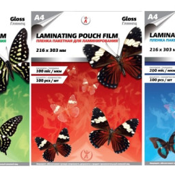 Пленка для ламинирования пакетная LF, 111 х 154 мм, 60 мкм, глянцевая, 100 шт.