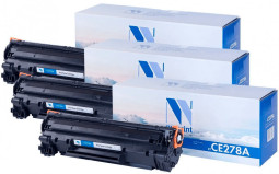 Картридж NVP совместимый NV-CE278A-SET3 для HP LaserJet Pro P1566/ P1606dn/ M1536dnf (2100k) (3 шт)
