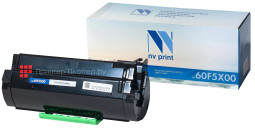 Картридж NVP совместимый NV-60F5X00 для Lexmark LaserPrinter-MX510/MX511/MX611 (20000k)