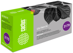 Картридж лазерный Cactus CS-TN3170 черный (7000стр.) для Brother HL-5240/5250DN/5250DNT/5280DW