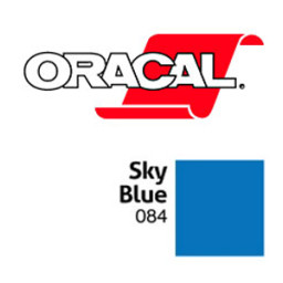 Пленка Oracal 641M F084 (голубой), 75мкм, 1000мм x 50м (4011363285191)