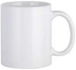 Кружка  B101A, 11oz, белая СТАНДАРТ/Gr.A+BOX для т/т (36 шт. в кор/ БЕЗ инд уп.) коробкой