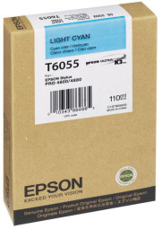Картридж Epson T6055 (light cyan) 110 мл