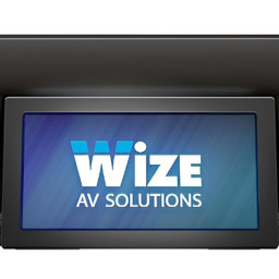 Выдвижной монитор Wize Pro Brio Sign WR-17BRS (серебристый)