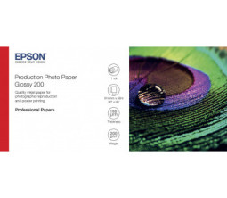 Бумага с покрытием Epson Production Photo Paper Glossy 200, глянцевая, 200 г/кв.м, 914 мм, 30 м