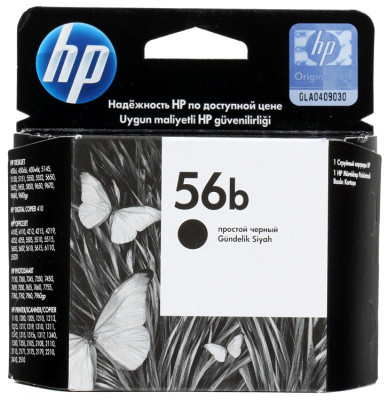 Картридж HP 56b (black), 19 мл