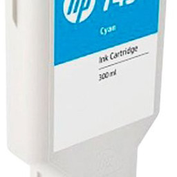 Картридж HP 745 (cyan), 300 мл