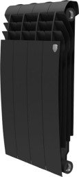Радиатор Royal Thermo BiLiner 500 new/Noir Sable, 4-х секционный