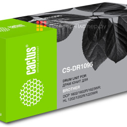 Блок фотобарабана Cactus CS-DR1095 черный ч/б:10000стр. для DCP 1602/1602R, HL 1202/1202R Brother