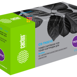 Картридж лазерный Cactus CS-TN321C голубой (1500стр.) для Brother HL-L8250CDN/MFC-L8650CDW