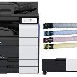 МФУ Konica Minolta bizhub C451i компл. (осн. блок, лоток OT-513, тумба DK-516x, тонер TN-626)