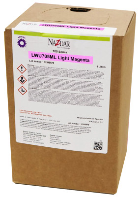 УФ-чернила Nazdar 705 (light magenta), 3 л