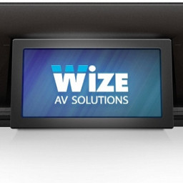 Выдвижной монитор Wize Pro Brio Sign WR-17BRS (черный)