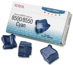 Чернила Xerox Solid Ink Phaser 8500, 8550 (cyan) набор, 3 шт.