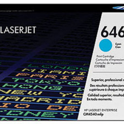 Тонер-картридж HP 646A (cyan), 12500 стр