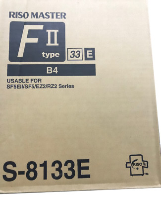 Мастер-пленка Riso FII Type 33E S-8133E, B4, 250 кадров