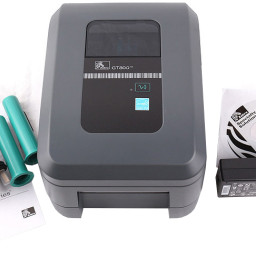 Термотрансферный принтер Zebra GT800 203 DPI, EU/UK Cords, RS232, USB, Ethernet