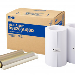 Набор картридж и фотобумага DNP DS-820 PPD  формата А4 премиум