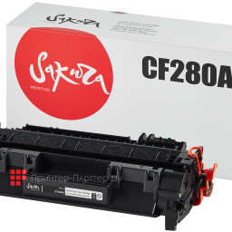 Тонер-картридж SAKURA CF280A для HP Color LaserJet 400 M401/M425 (black), 2700 стр. (PP052368)
