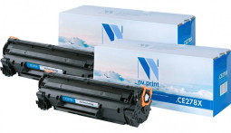 Картридж NVP совместимый NV-CE278X-SET2 для HP LaserJet Pro P1566/ P1606dn/ M1536dnf (2300k) (2 шт)
