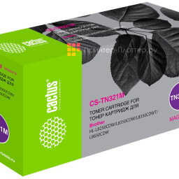 Картридж лазерный Cactus CS-TN321M пурпурный (1500стр.) для Brother HL-L8250CDN/MFC-L8650CDW