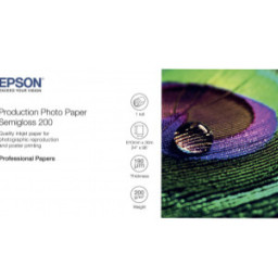 Бумага с покрытием Epson Production Photo Paper Semigloss 200, полуглянцевая, 200 г/кв.м, 610 мм, 30 м