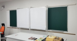 PolyGlide рельсовая система Slide Mono-2 для ЖК-панелей и интерактивных досок 65–75 КР 170 (Р-маркер, Н-мел)