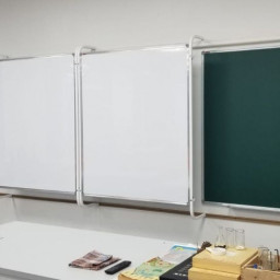 PolyGlide рельсовая система Slide Mono-2 для ЖК-панелей и интерактивных досок 65–75 КР 170 (Р-маркер, Н-мел)