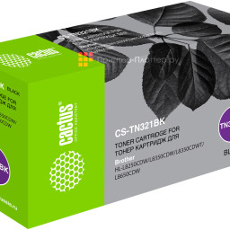 Тонер-картридж Cactus Toner CS-TN321BK для Brother HL, DCP, MFC (black), 2500 стр.