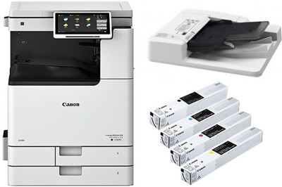 МФУ Canon imageRUNNER ADVANCE DX C3922i компл. (осн. блок, рев. автопод. DADF-BA1, тонер C-EXV64)