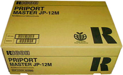 Ricoh мастер-пленка Priport Master Type JP12M, 2 рулона