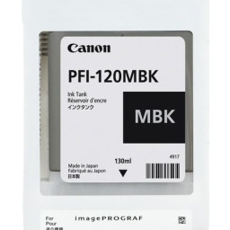 Картридж Canon PFI-120MBK (matte black), 130 мл
