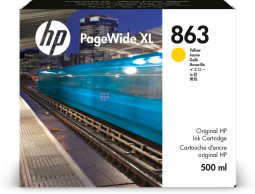 Картридж HP 863 Ink Cartridge (yellow), 500 мл