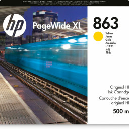 Картридж HP 863 Ink Cartridge (yellow), 500 мл